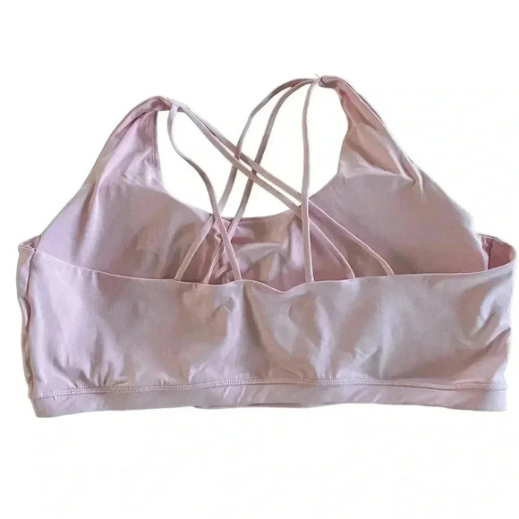 Cotton On Pink Curve Active Strappy Sports Crop Plus Size 24 Athleisure Gym - Picture 5 of 7